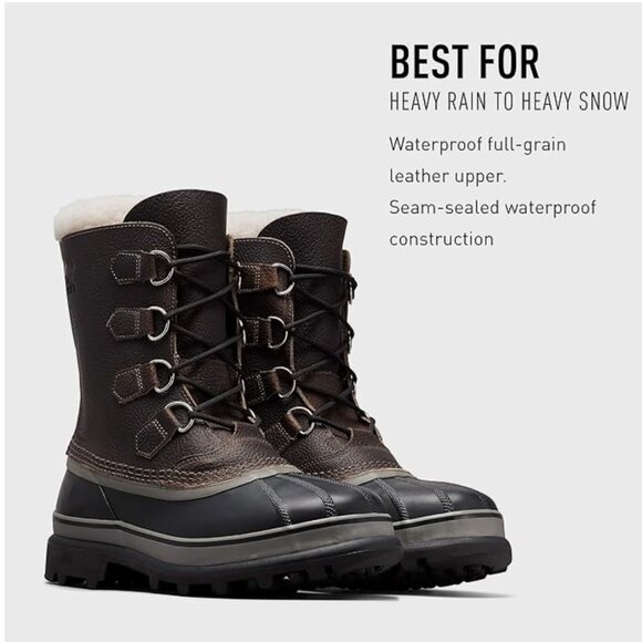 Sorel Men's Caribou Wool Boot Size 11 - Picture 2 of 15